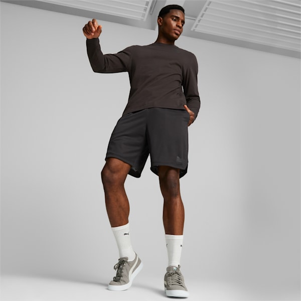 Shorts con malla Everyday Hussle para hombre, PUMA Black, extralarge