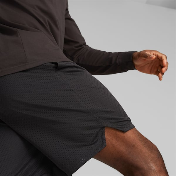 Shorts con malla Everyday Hussle para hombre, PUMA Black, extralarge