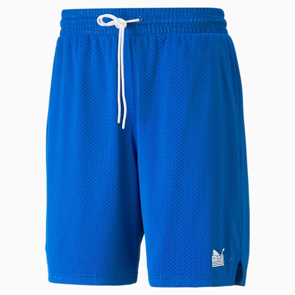 Shorts con malla Everyday Hussle para hombre, PUMA Team Royal, extralarge