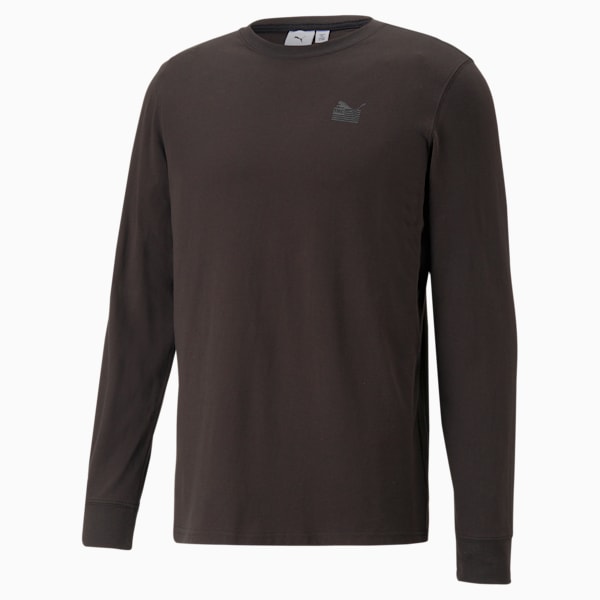 Camiseta de manga larga Everyday Hussle para hombre, PUMA Black, extralarge