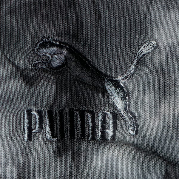 メンズ T7 タイダイ 長袖 Tシャツ, Puma Black