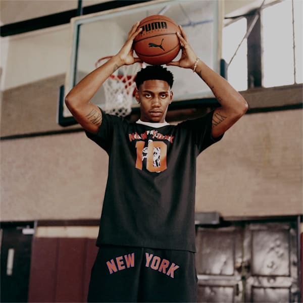 PUMA x RHUIGI Men's Graphic Tee, PUMA Black, extralarge