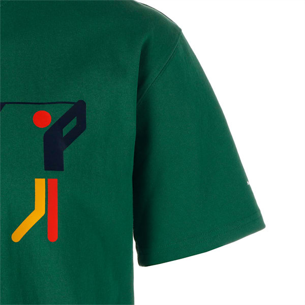メンズ MMQ PUMA HEROES グラフィック 半袖 Tシャツ, Vine