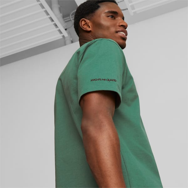 メンズ MMQ PUMA HEROES グラフィック 半袖 Tシャツ, Vine
