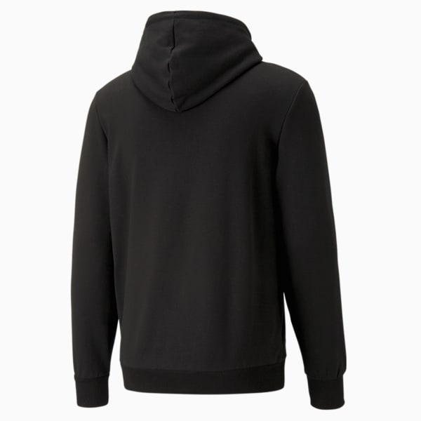 Sudadera con  gorra para hombre Classics Logo, PUMA Black-Royal Sapphire, extralarge