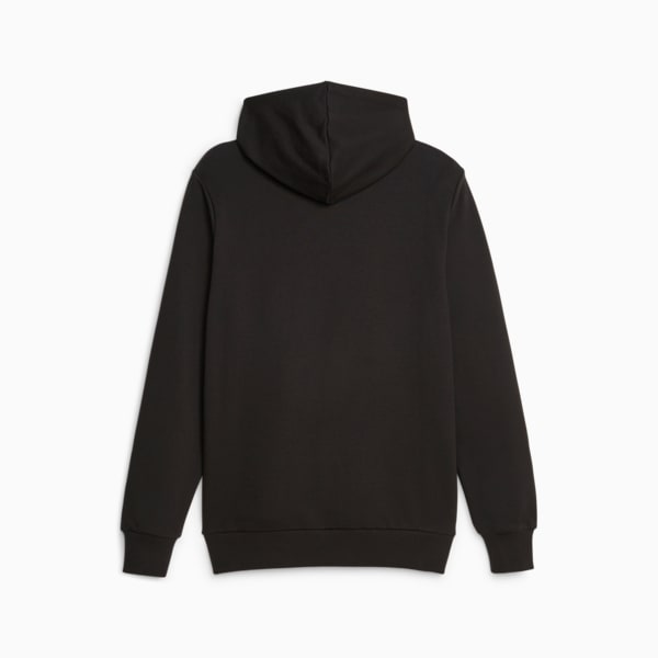 Classics Logo Hoodie Men, PUMA Black-Hot Heat, extralarge