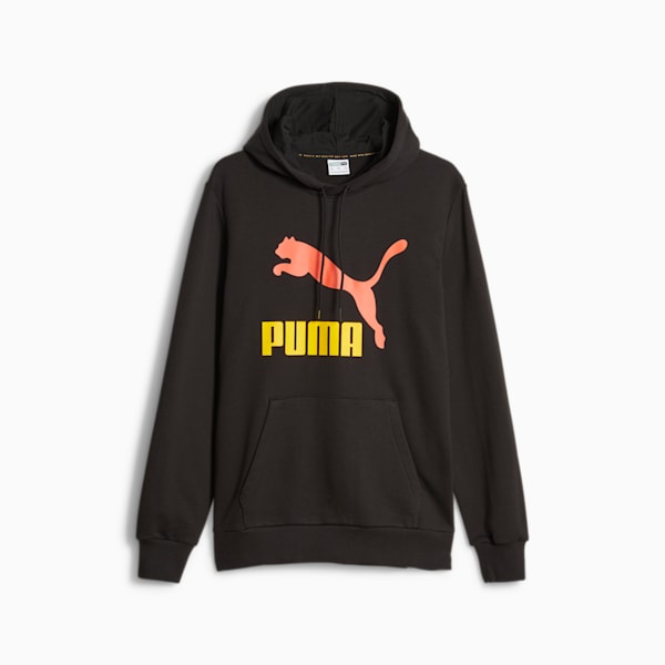 Puma Logo Hoodie In Black 83187001  Business casual attire for men, Sporty  outfits men, Mens sweatshirts
