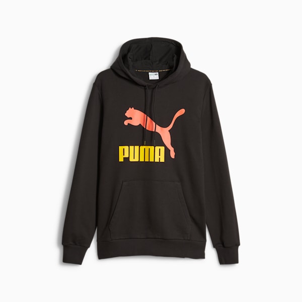Black hoodie puma shop