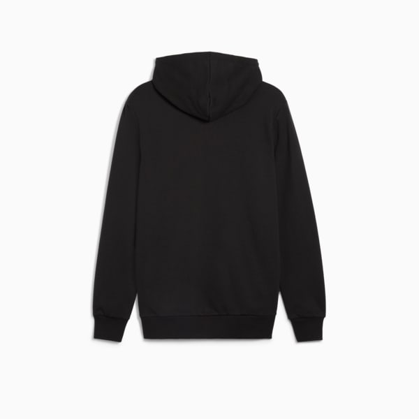 Classics Logo Hoodie Men, PUMA Black-Lime Sheen, extralarge