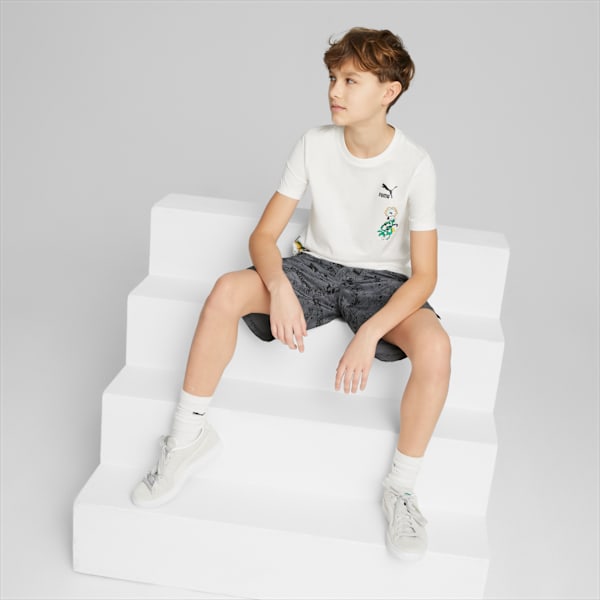 Classics Super Boys' Shorts, PUMA Black, extralarge-IND