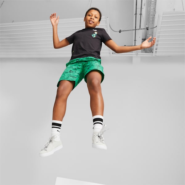 Classics Super Boys' Shorts, Grassy Green, extralarge-IND