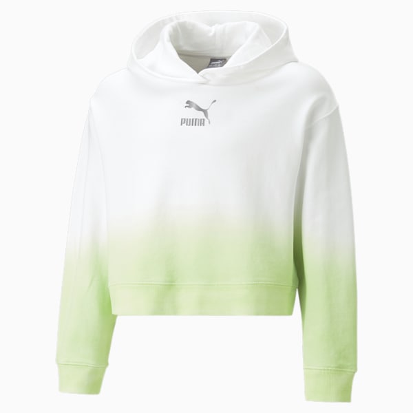 Ruleb Girls Relaxed Fit Hoodie, PUMA White, extralarge-IND