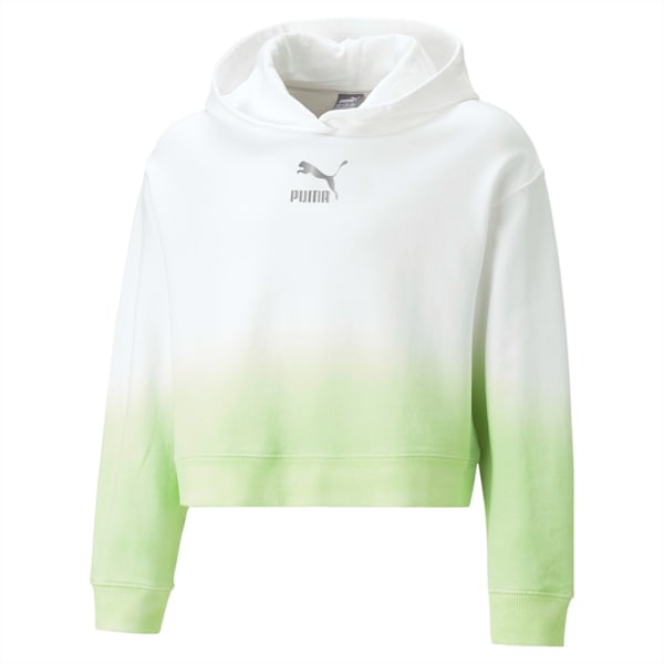 キッズ ガールズ RULEB テリー フーディー 128-164cm, PUMA White, extralarge-JPN