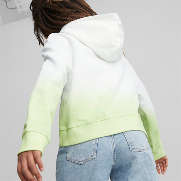 Ruleb Girls Relaxed Fit Hoodie, PUMA White, extralarge-IND