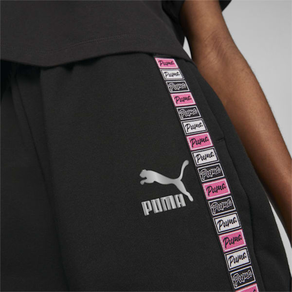 Ruleb High Waisted Girls Shorts, PUMA Black, extralarge-AUS