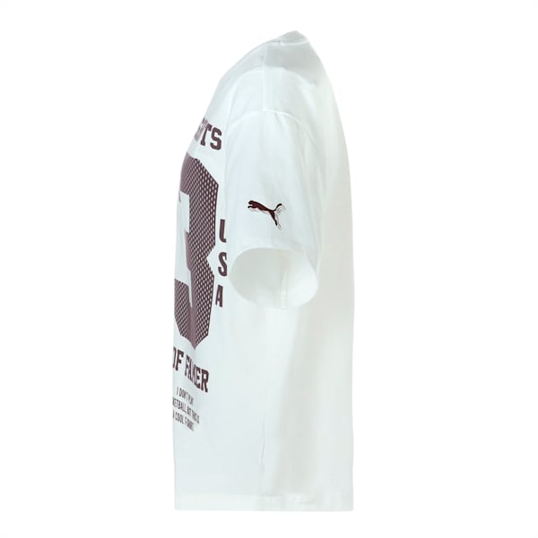 ウィメンズ バスケットボール PUMA x JUNE AMBROSE キーピングスコア BDB 半袖 Tシャツ, Puma White