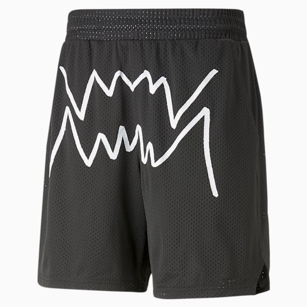 Jaws Core Men's Basketball Shorts, PUMA Black, extralarge