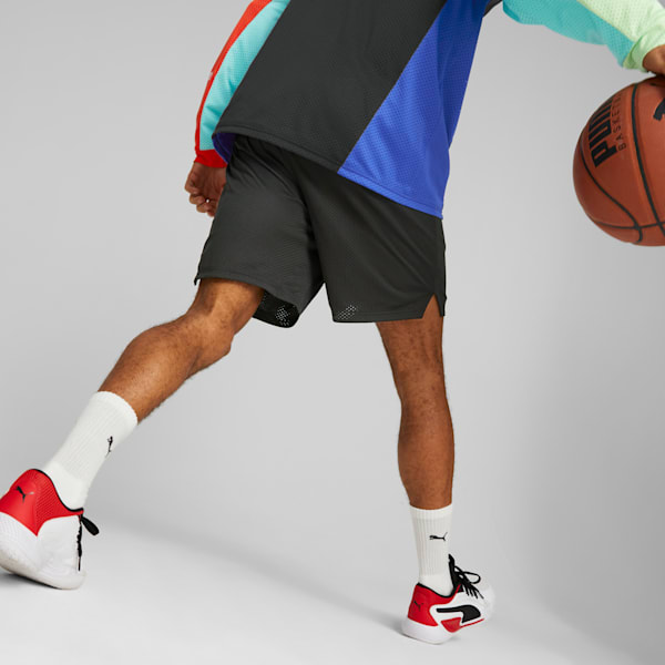 Jaws Core Basketball Men's Shorts, PUMA Black, extralarge-IND