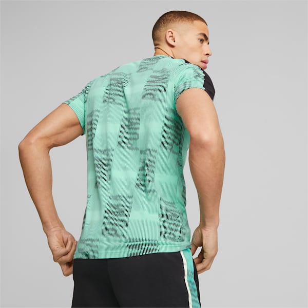 T7 Sport Tee Men, Mint-AOP, extralarge-GBR