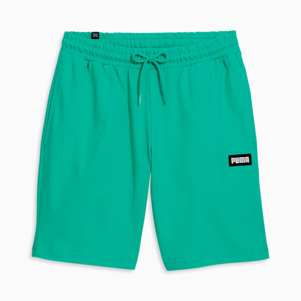 Shorts para hombre con logotipo, AQUA GREEN, extralarge