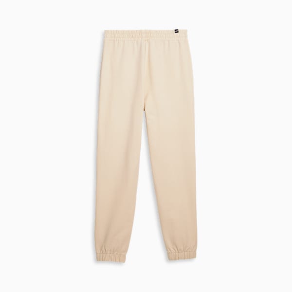 Women's High Waist Sweatpants, Creme Brulee, extralarge