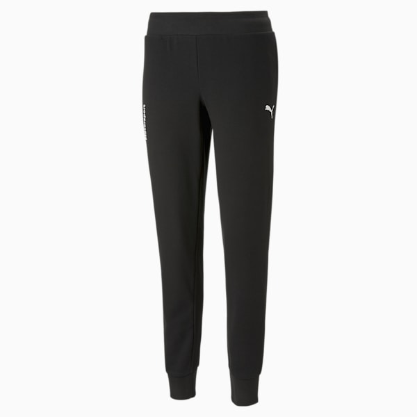 BMW M Motorsport Women's Trackpants, PUMA Black, extralarge-IND