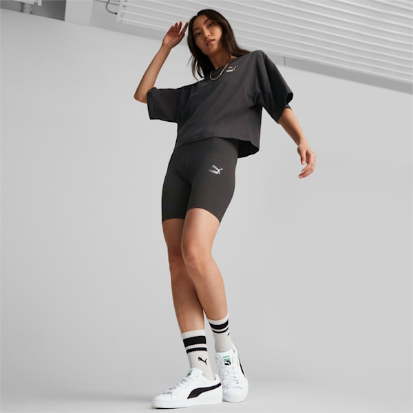 DARE TO Women's Oversized T-Shirt, PUMA Black, extralarge-IND