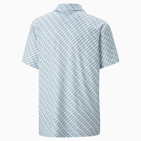 Mattr Pineapples Golf Polo Shirt Youth, Evening Sky, extralarge-GBR