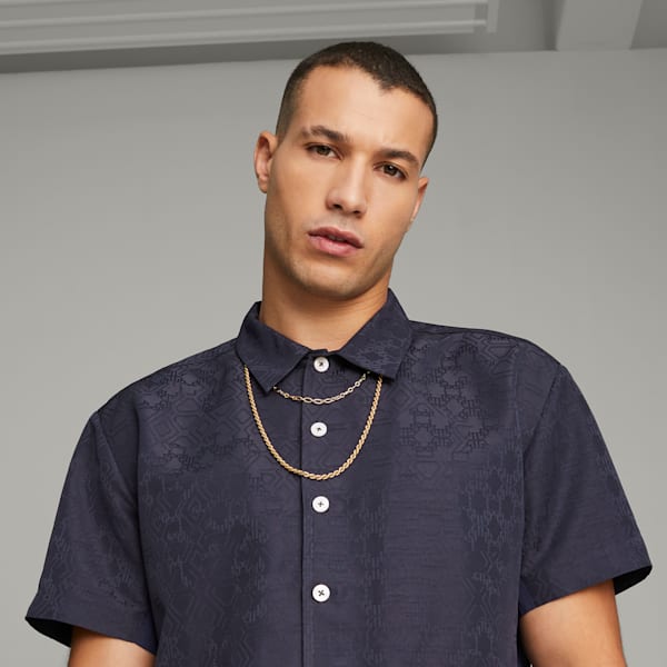 Playera para hombre PUMA x DAPPER DAN, PUMA Navy, extralarge