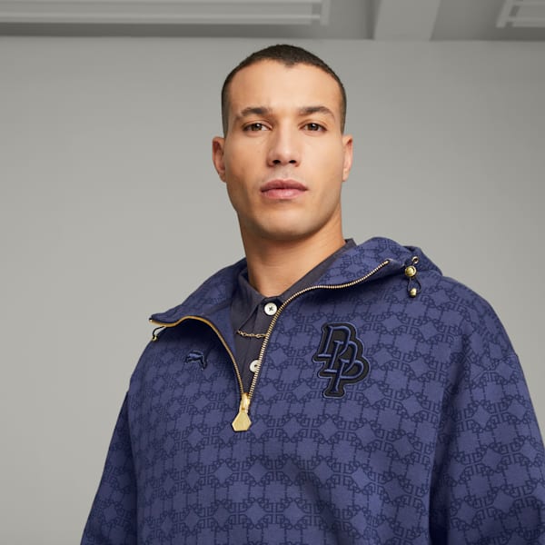 Sudadera con gorra para hombre PUMA x DAPPER DAN, PUMA Navy, extralarge