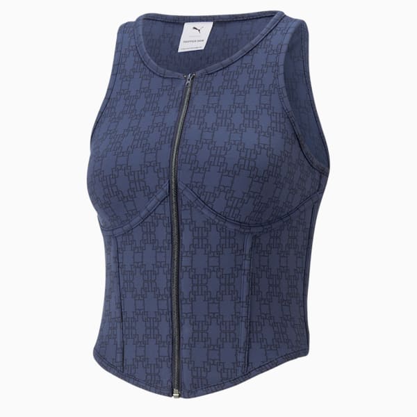 Top para mujer PUMA x DAPPER DAN, PUMA Navy, extralarge