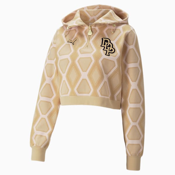 AOP Monogram Hoodie in Red