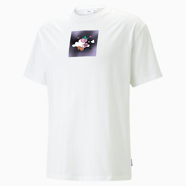 Camiseta PUMA x 8ENJAMIN para hombre, PUMA White, extralarge