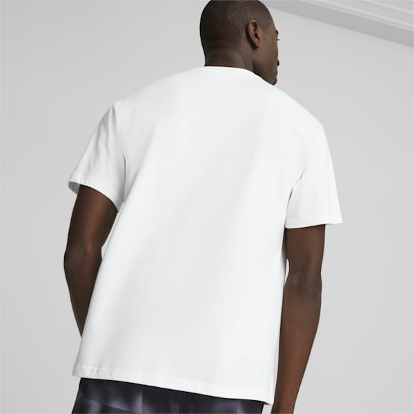 PUMA X 8ENJAMIN Men's Relaxed Fit T-Shirt, PUMA White, extralarge-IDN