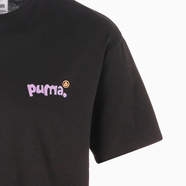 ユニセックス PUMA x 8ENJAMIN グラフィック 半袖 Tシャツ, PUMA Black, extralarge-JPN