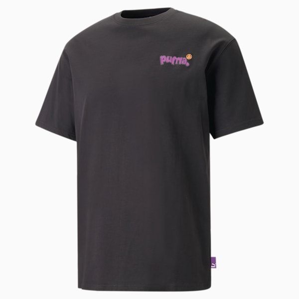 PUMA X 8ENJAMIN Graphic Unisex Relaxed Fit T-Shirt, PUMA Black, extralarge-IDN
