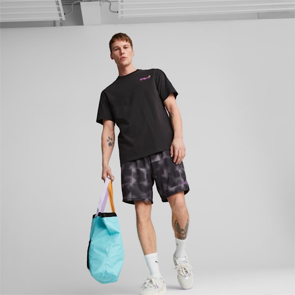 PUMA X 8ENJAMIN Graphic Unisex Relaxed Fit T-Shirt, PUMA Black, extralarge-IND