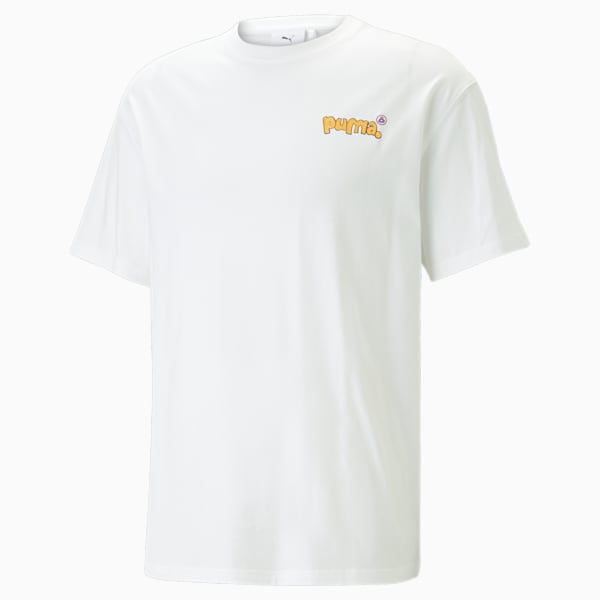 PUMA X 8ENJAMIN Graphic Unisex Relaxed Fit T-Shirt, PUMA White, extralarge-IND