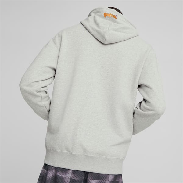 PUMA x 8ENJAMIN Hoodie Men, Light Gray Heather, extralarge