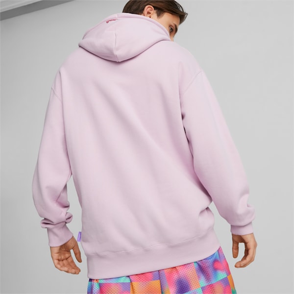 PUMA x 8ENJAMIN Hoodie Men, Pink Lavender, extralarge