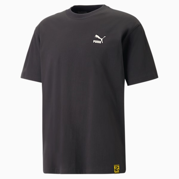 PUMA x STAPLE Men's Relaxed Fit T-Shirt, PUMA Black, extralarge-IND