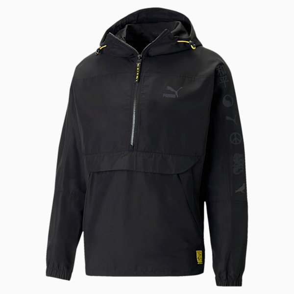メンズ PUMA x STAPLE ANORAK ジャケット, PUMA Black