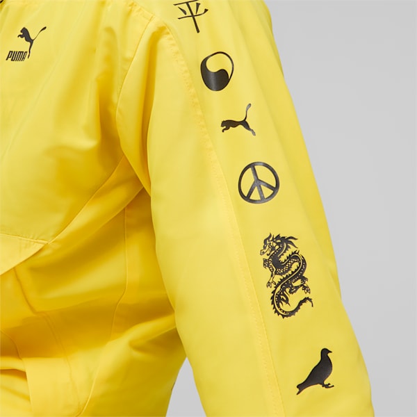 PUMA x STAPLE Men's Anorak Jacket, Sun Ray Yellow, extralarge-IND