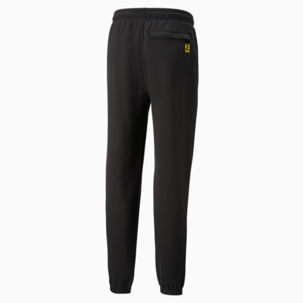 PUMA x Staple Men's Relaxed Fit Sweat Pants, PUMA Black, extralarge-IND