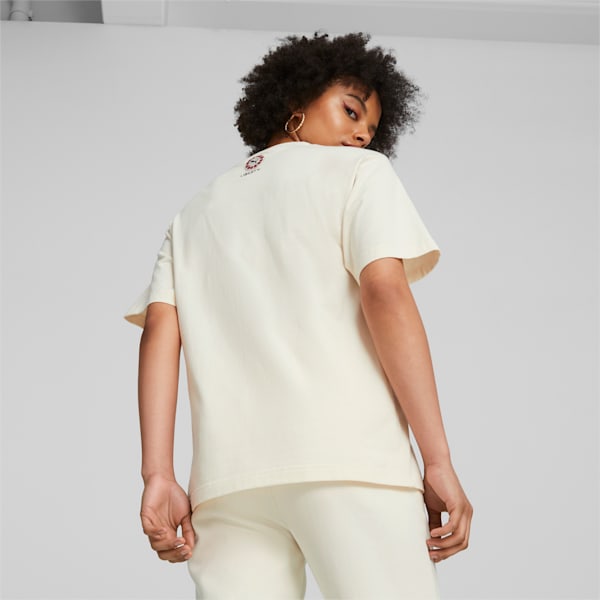 Camiseta estampada PUMA x LIBERTY para mujer, Pristine