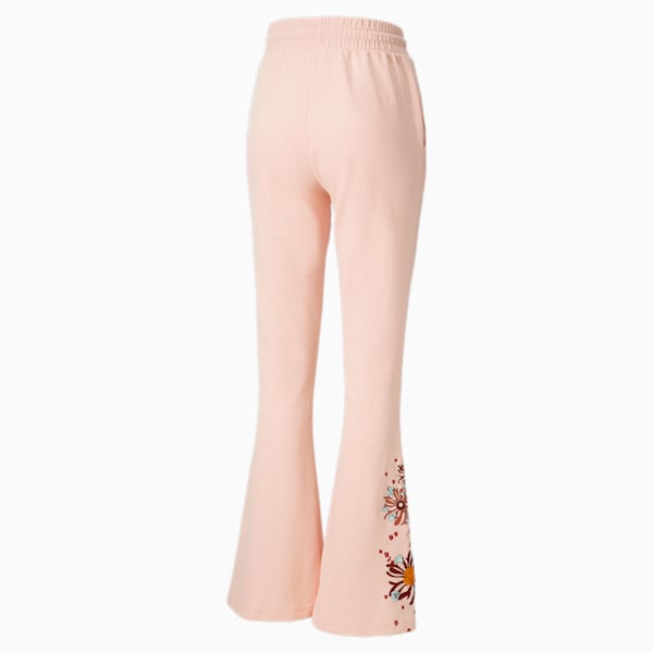 PUMA x LIBERTY Women's Flared Pants, Rose Dust, extralarge