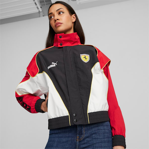 Puma ferrari leather jacket on sale