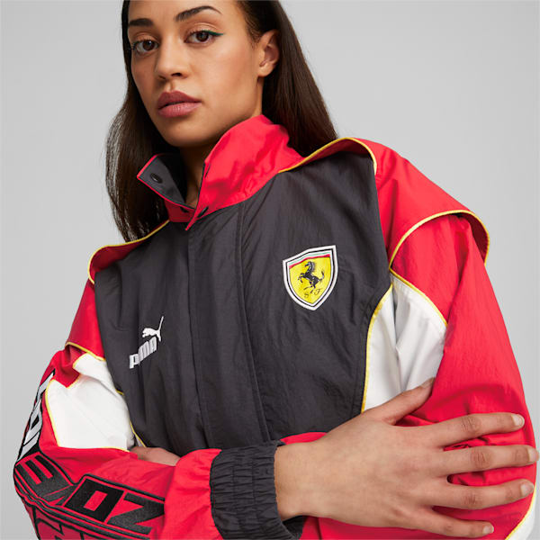 PUMA x SCUDERIA FERRARI x JUNE AMBROSE Women's Jacket, Rosso Corsa, extralarge