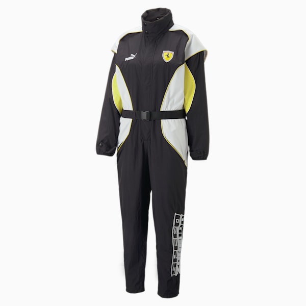 PUMA x SCUDERIA FERRARI x JUNE AMBROSE Women's Racesuit, Speed Yellow, extralarge