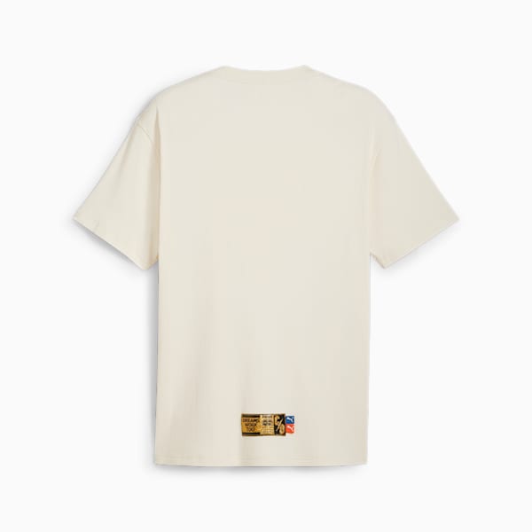 PUMA x CHILDHOOD DREAMS Men's Daydream Basketball T-shirt, Pristine, extralarge-IND